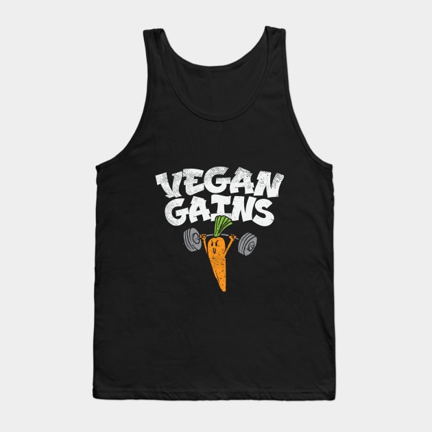 Vegan Gains Tank Top by maxdax